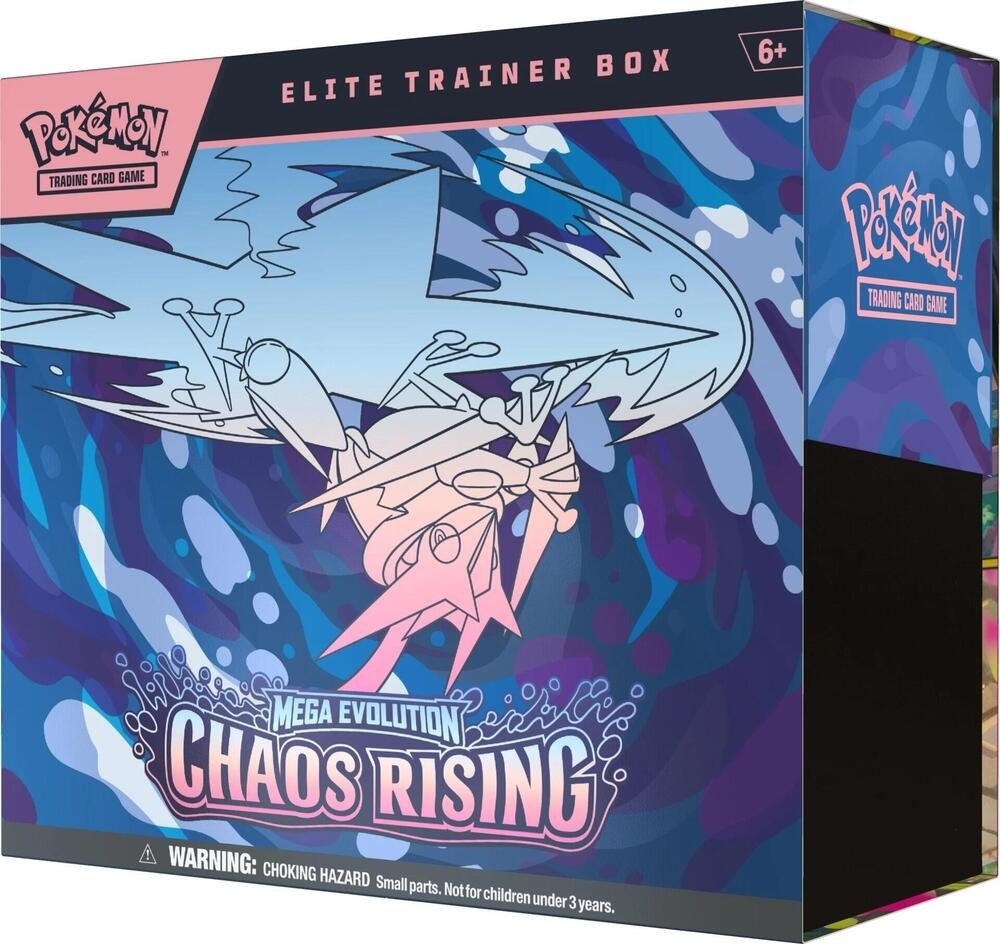 pokemon cards visalia Pokémon Mega Evolution Chaos Rising Elite Trainer Box