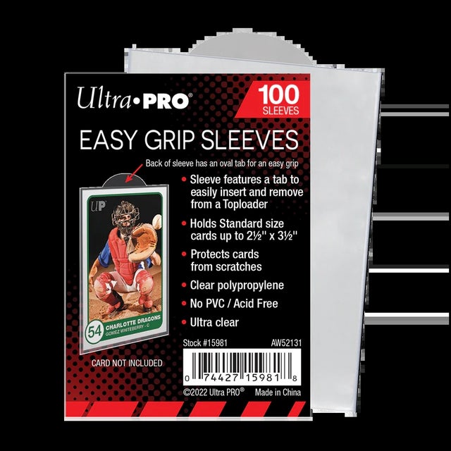 easy grip card sleeves GSP - Pro w/Easy Pull Tab The half Cardboard Gold Easy Grip Pull-Tab